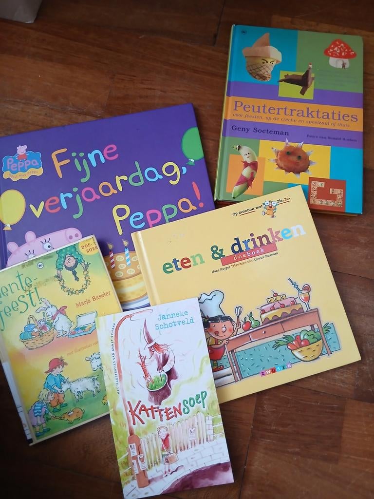 Traktatie maken? kinderboeken: lezen en traktaties, Ophalen of Verzenden