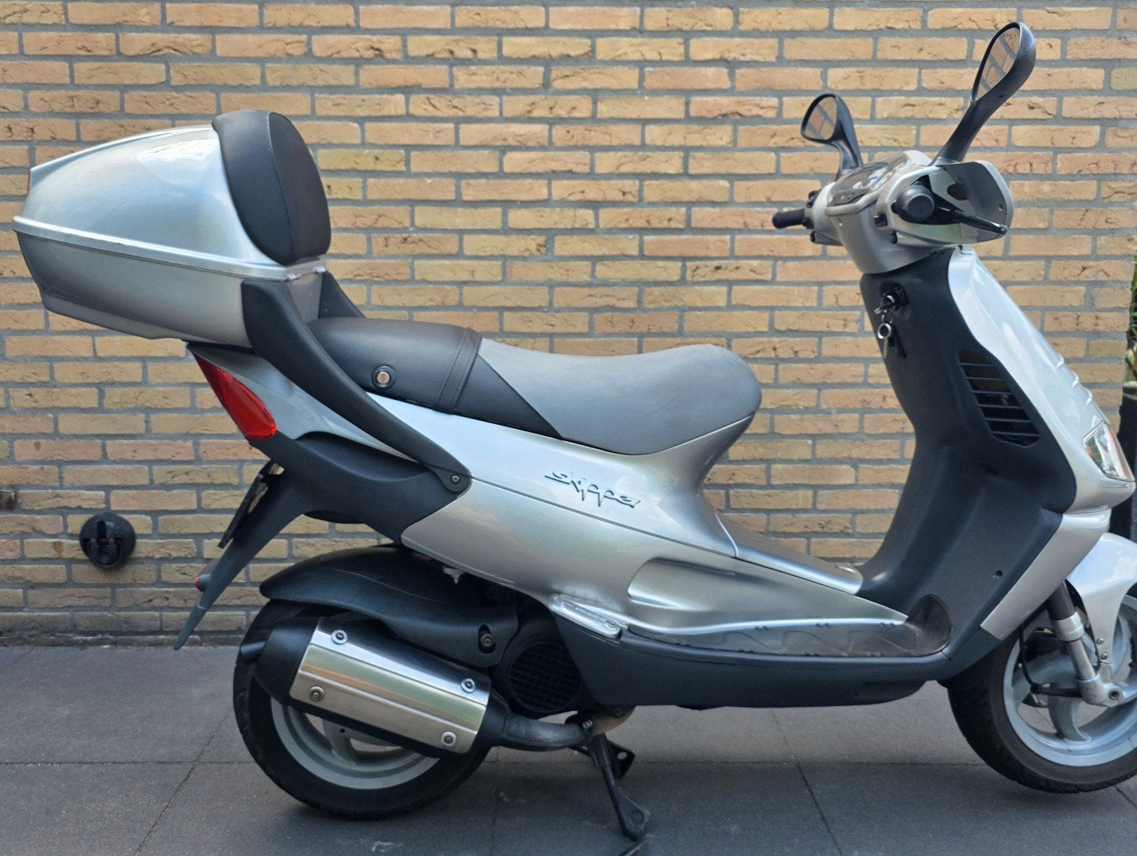 Piaggio skipper LX 125 2 takt  orginele Topkoffer, Ophalen, Overige modellen, Maximaal 45 km/u, 125 cc