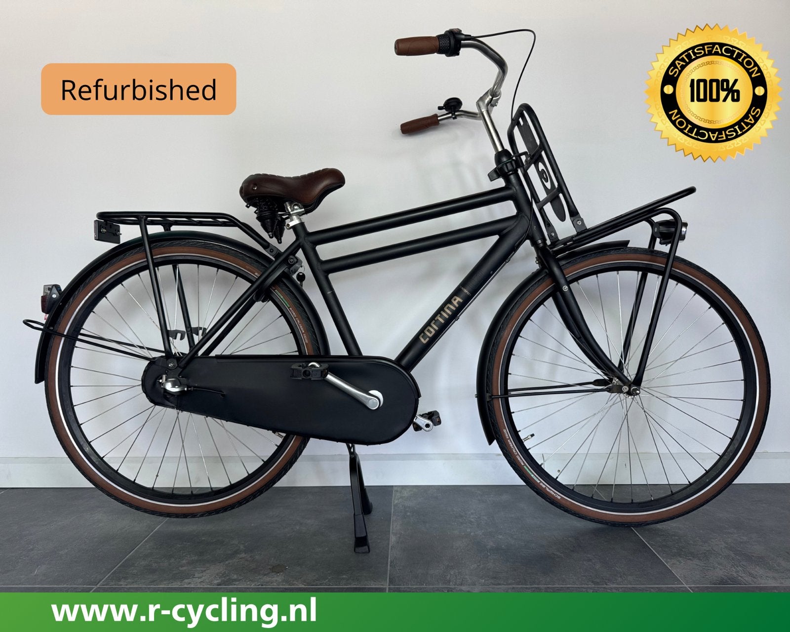 Cortina U4 28 inch 50 cm frame, Fietsen en Brommers, Fietsen | Heren | Herenfietsen, Terugtraprem, Contact@r-cycling.nl, Versnellingen