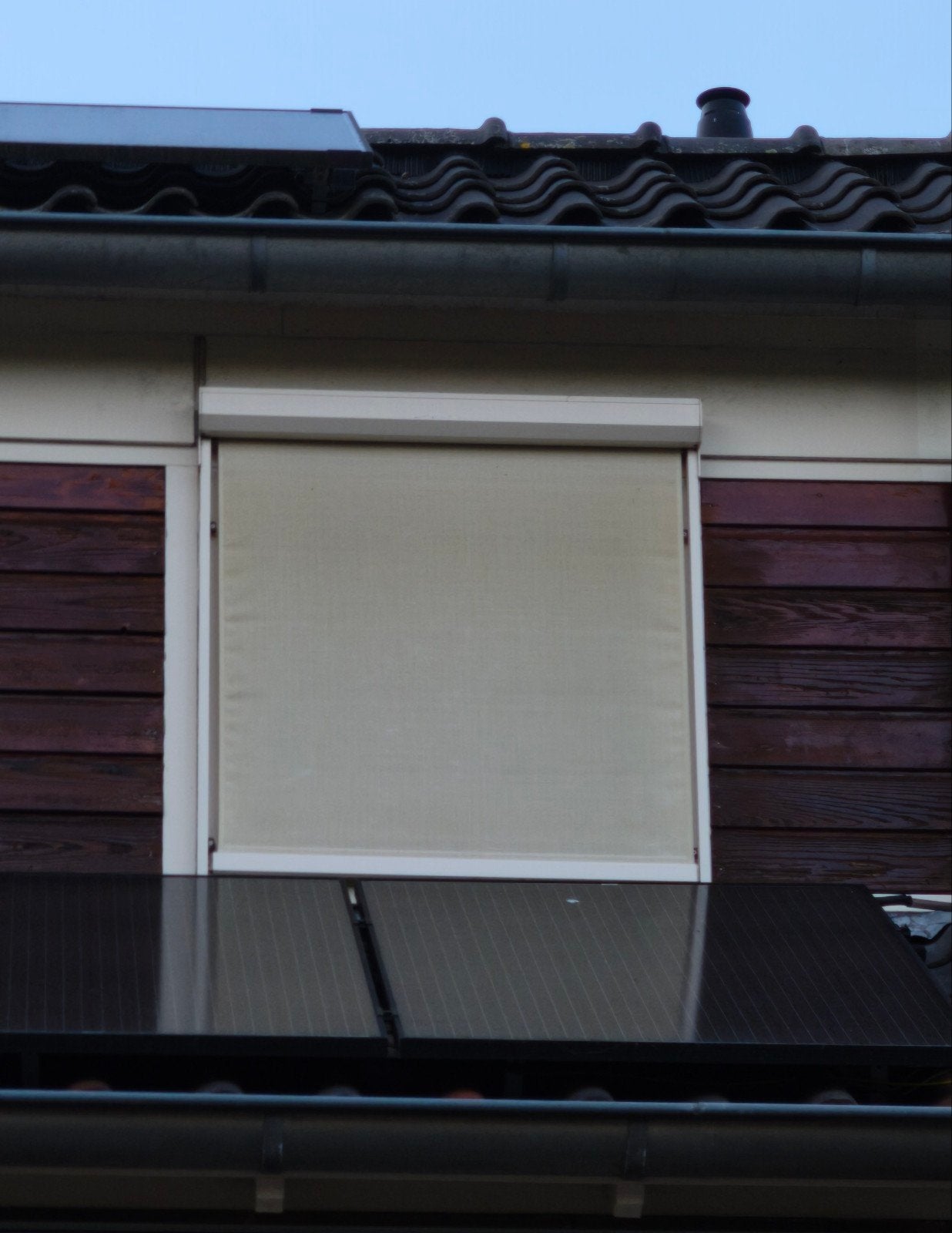 Screen zonwering voor ramen, Tuin en Terras, Zonneschermen, Gebruikt, Screen, Minder dan 150 cm, 250 cm tot 450 cm, Ophalen