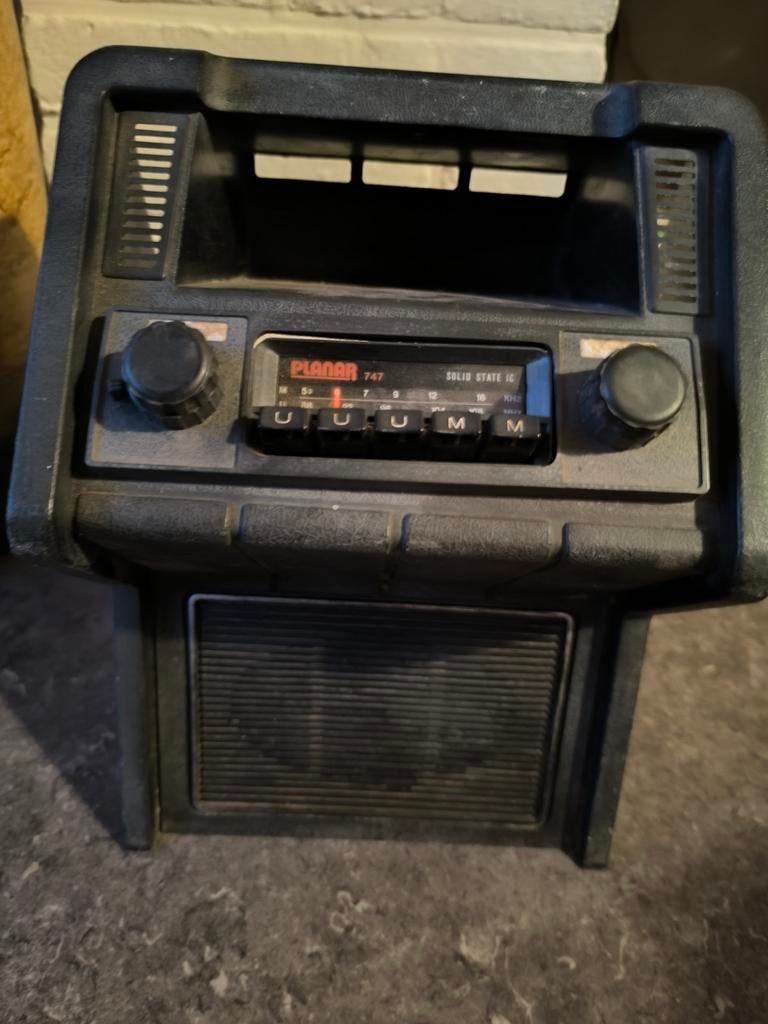 Renault 16 console + radio en speaker, Ophalen of Verzenden