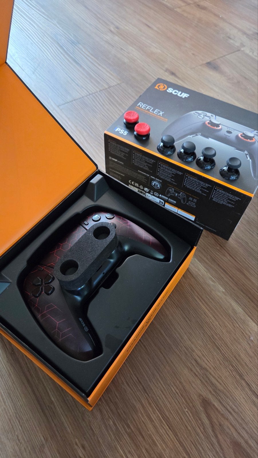 scuf reflex fps ps5 compleet, Computers en Software, Ophalen of Verzenden, Zo goed als nieuw