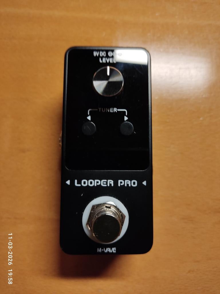 M-vave Loop pedal Pro met 40 minuten memory, Muziek en Instrumenten, Effecten, Ophalen of Verzenden