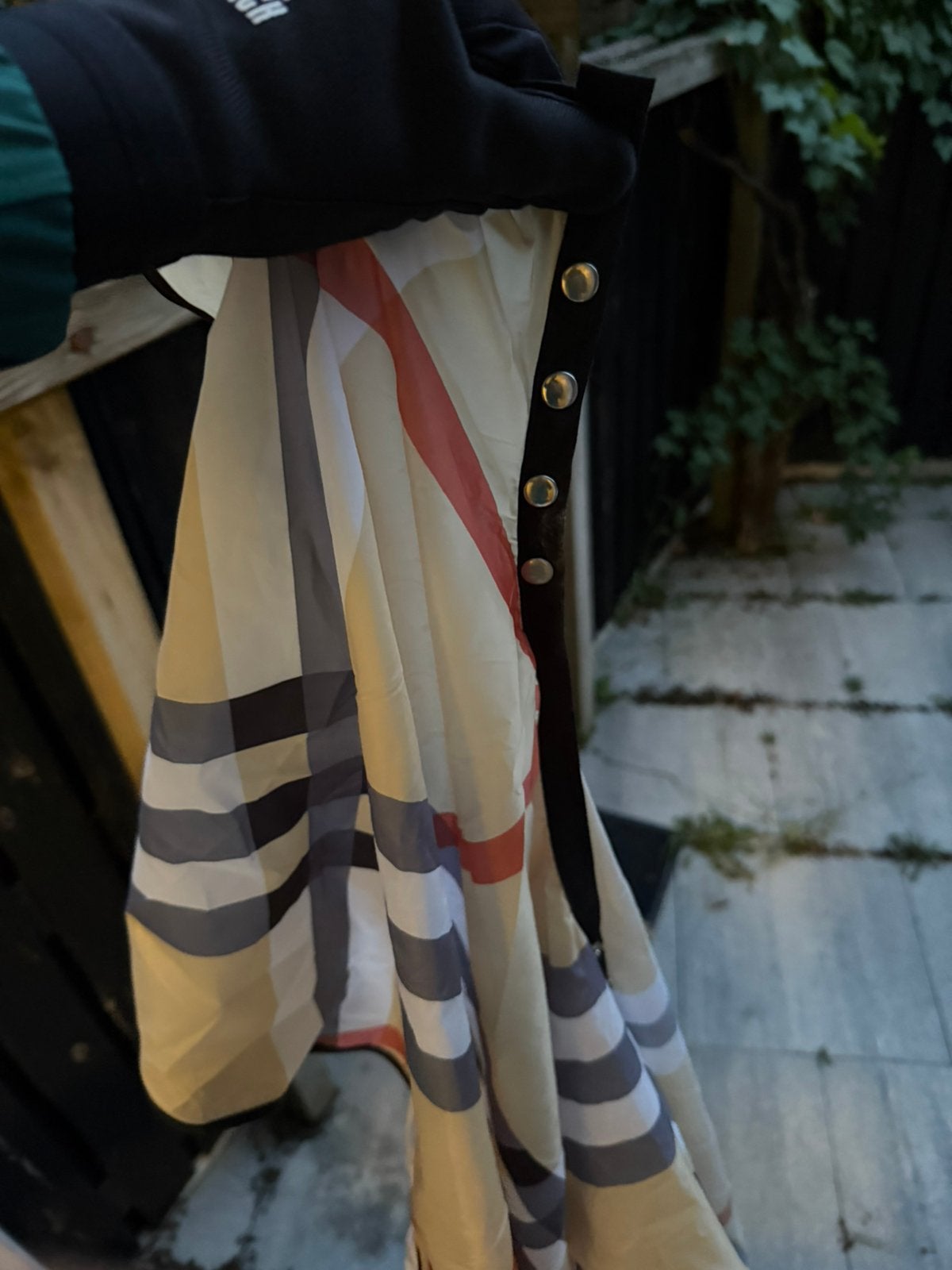 Burberry kapperscape, Ophalen of Verzenden, Zo goed als nieuw