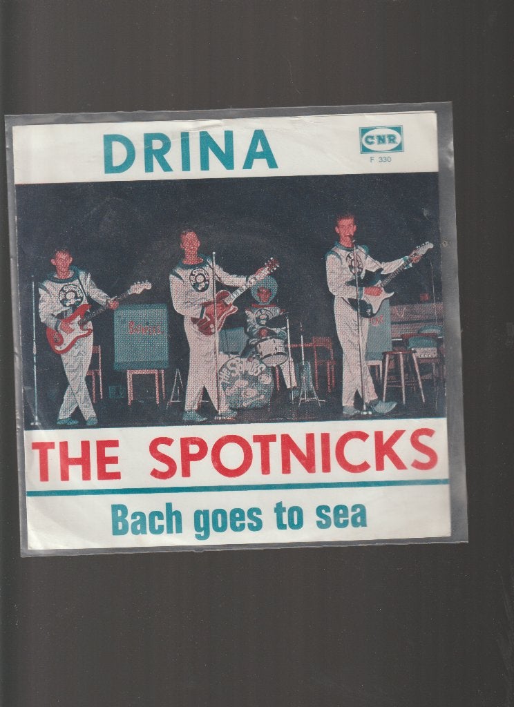 THE  SPOTNICKS  --  DRINA, Gebruikt, 7 inch, Rock en Metal, Fotohoes