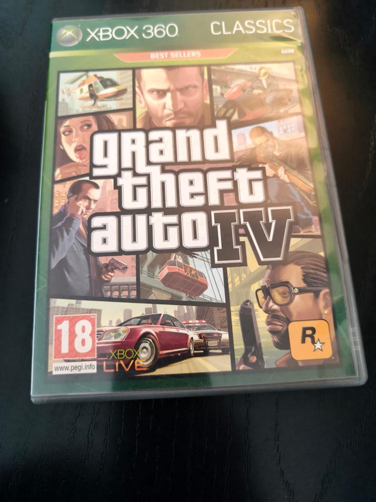 Grand Theft Auto IV (GTA 4) Xbox 360 Classics, Spelcomputers en Games, Games | Xbox 360, Gebruikt, Avontuur en Actie, 1 speler