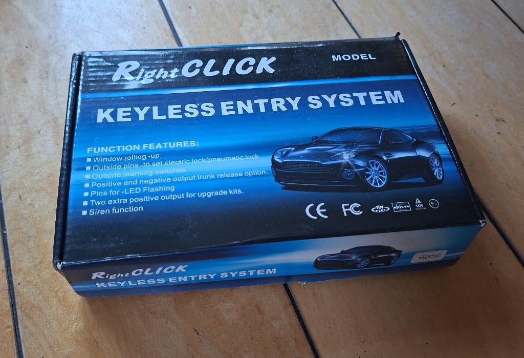 RightClick centrale deurvergrendeling KE851HC, Ophalen of Verzenden, Gebruikt, Overige automerken