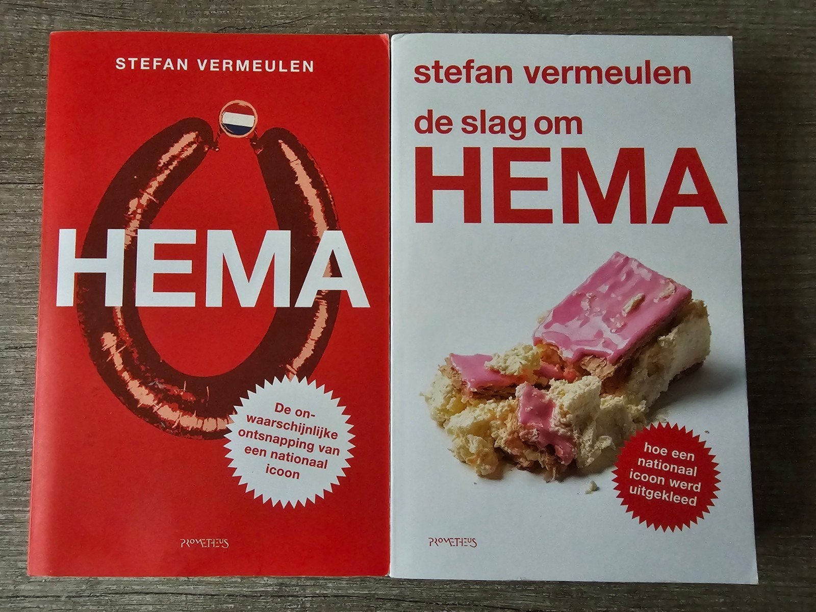HEMA boeken van Stefan Vermeulen - Set van 2, Ophalen of Verzenden, Gelezen, Stefan Vermeulen