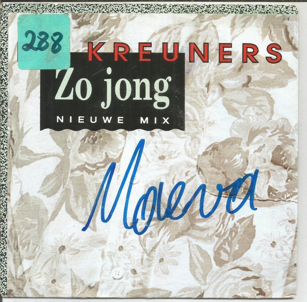 De Kreuners – Zo Jong (1990), Fotohoes, 7 inch, Ophalen of Verzenden, Zo goed als nieuw