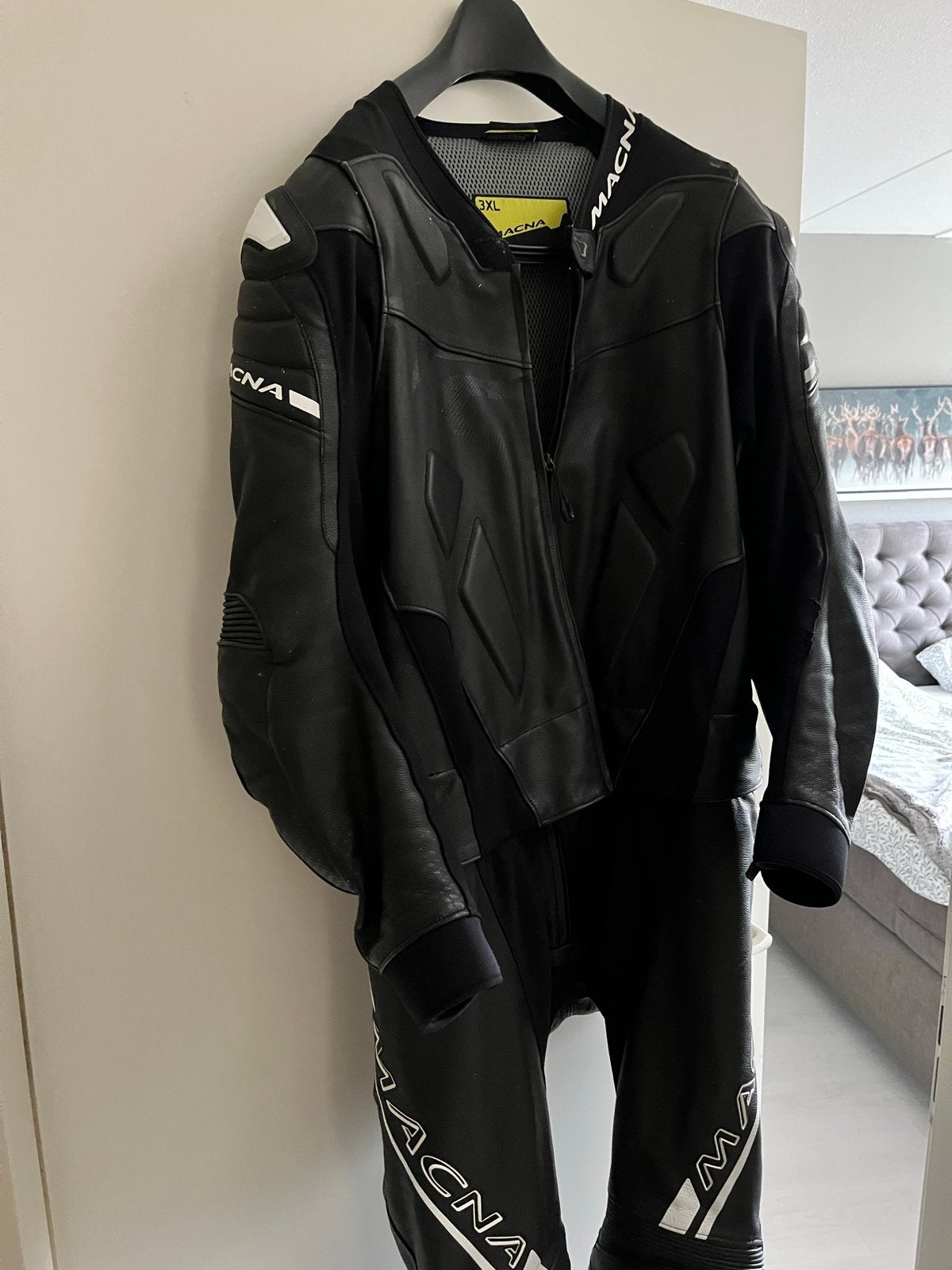 Macna Combipak 3XL Zwart - Motorpak combi maat 58, Ophalen of Verzenden, Tweedehands, Heren, Combipak