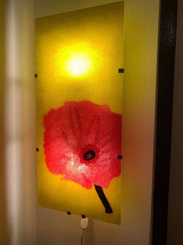 IKEA GYLLEN v0409 wandlamp, Ophalen, Zo goed als nieuw