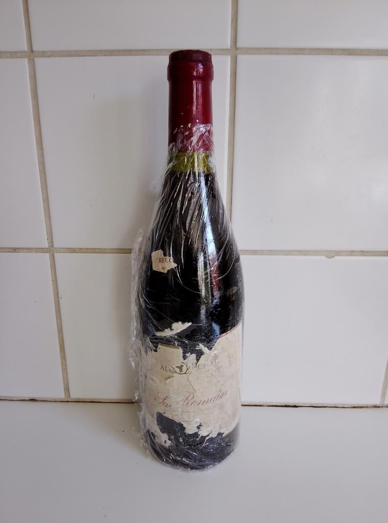 Fles rode wijn, Albert Bichot, 1997 Saint-Romain, Ophalen, Nieuw, Frankrijk, Rode wijn