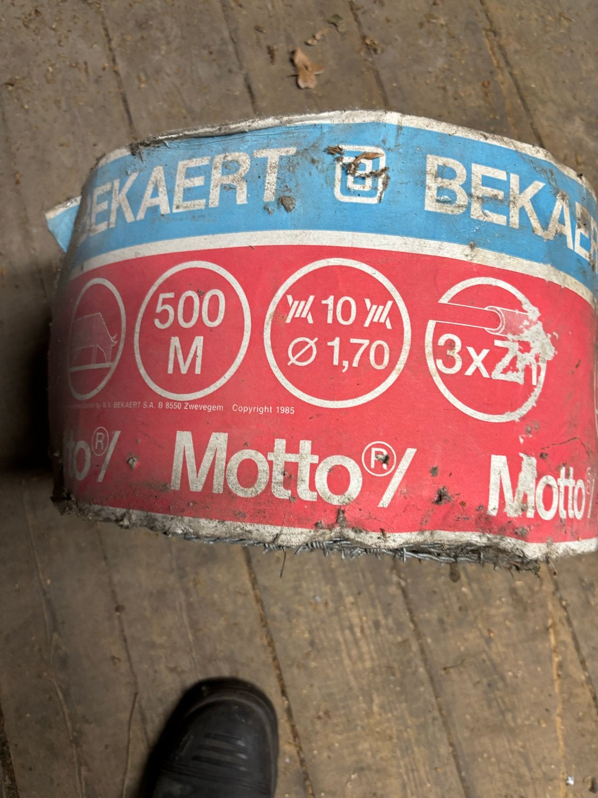Bekaert Motto Prikkeldraad 500m - Nieuw, Ophalen of Verzenden, Nieuw, 20 meter of meer, Prikkeldraad
