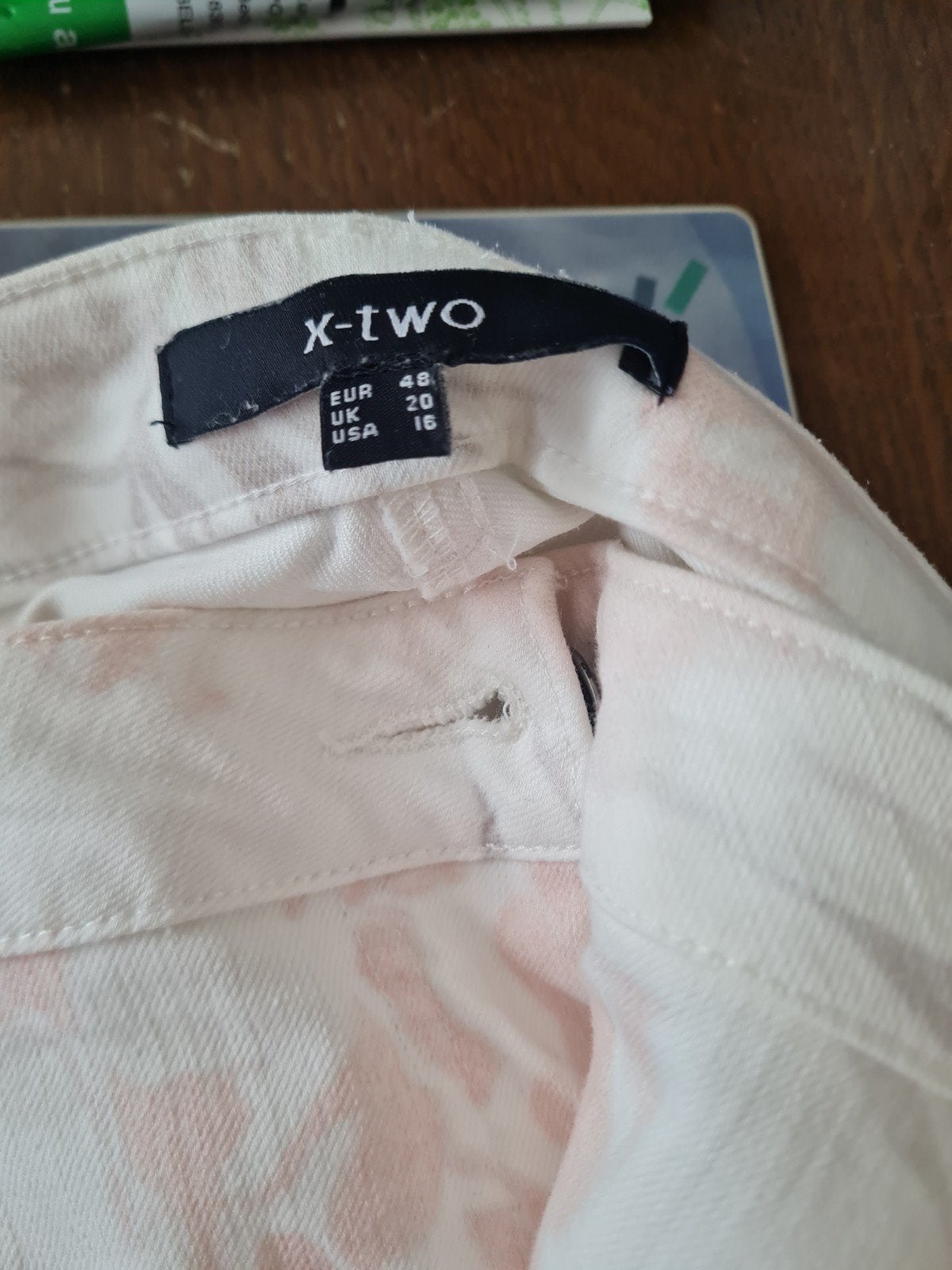 Broek Xtwo 48, Kleding | Dames, Ophalen of Verzenden, Zo goed als nieuw, Grijs, Broek of Spijkerbroek