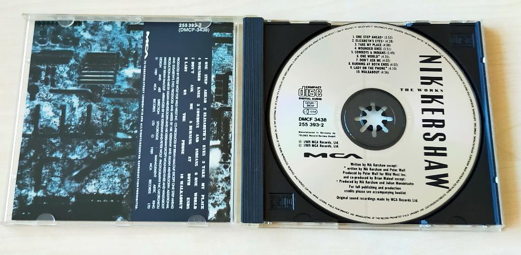 Nik Kershaw - The Works CD 1989, Ophalen of Verzenden, Zo goed als nieuw