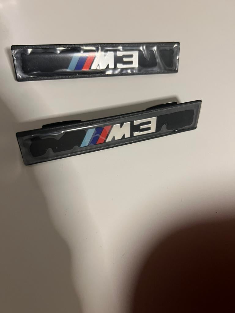 Bmw E36 M3 logos, Auto diversen, Autostickers, Ophalen of Verzenden
