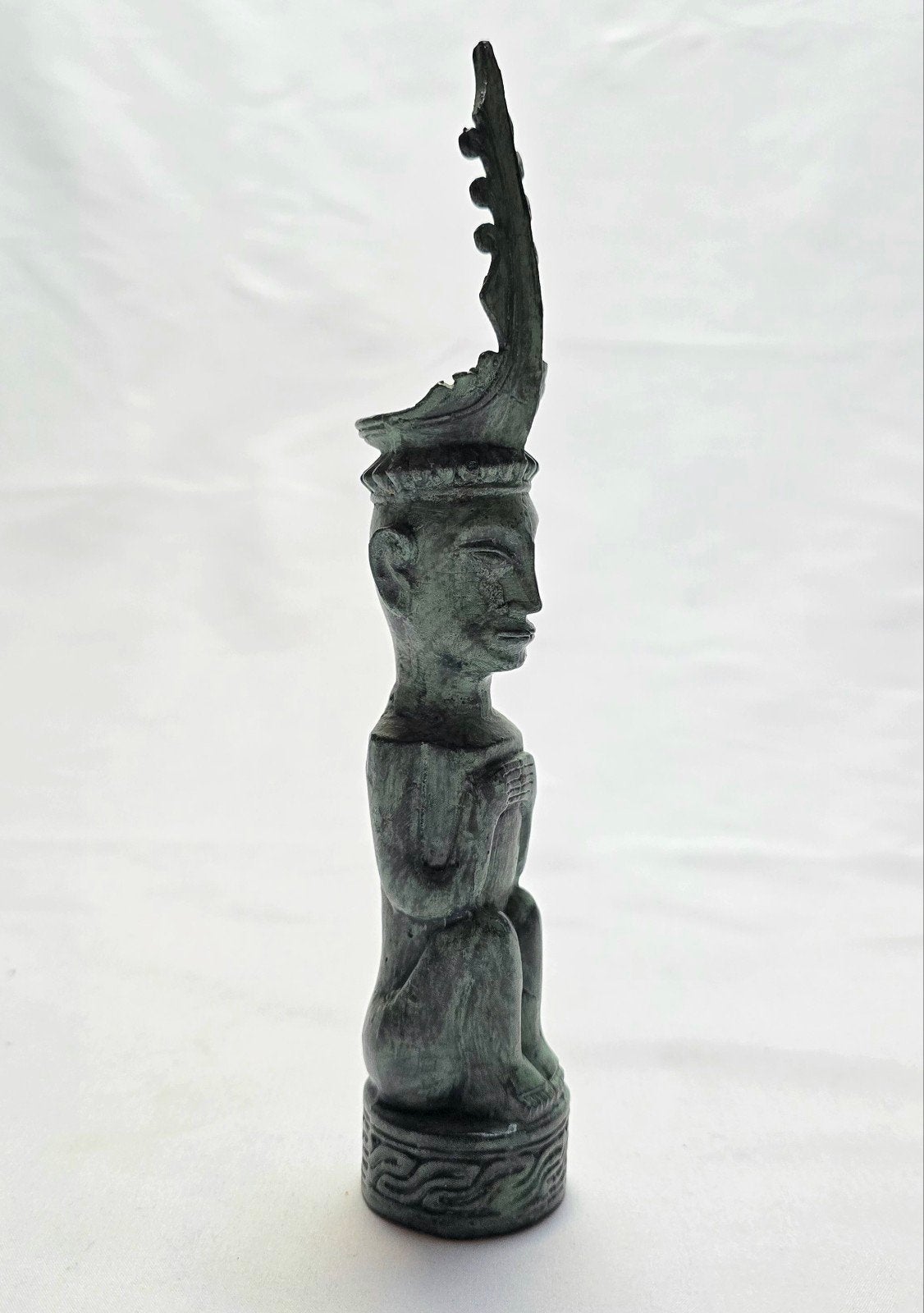 Bronzen beeld, Nias-voorouderfiguur, Ophalen of Verzenden