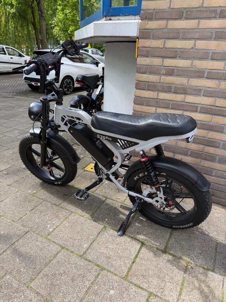Ouxi fatbike S20 Pro, Zo goed als nieuw, Minder dan 47 cm, 50 km per accu of meer, Ophalen