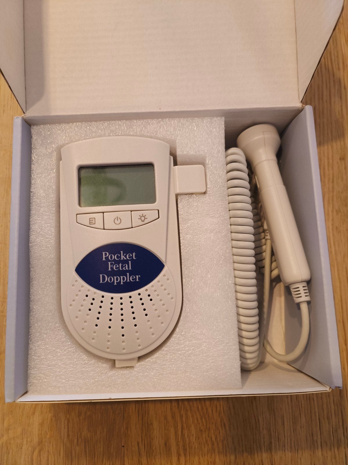 Pocket Foetale Doppler, Ophalen of Verzenden, Zo goed als nieuw, Zwangerschap en Bevalling, Niet van toepassing