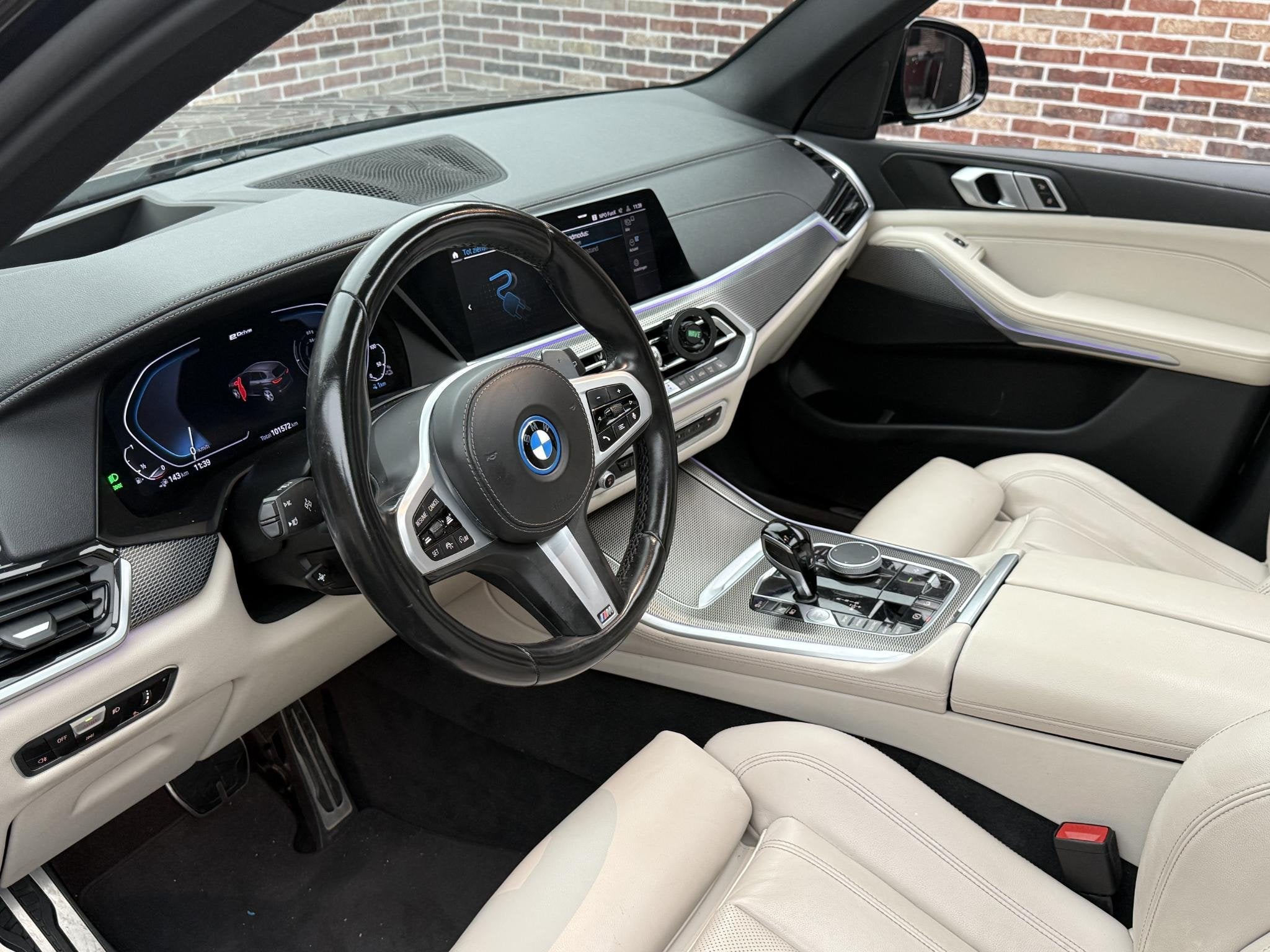 BMW X5 xDrive45e High Executive, Auto's, BMW, Gebruikt, 394 pk, Zwart, Automatische klimaatregeling