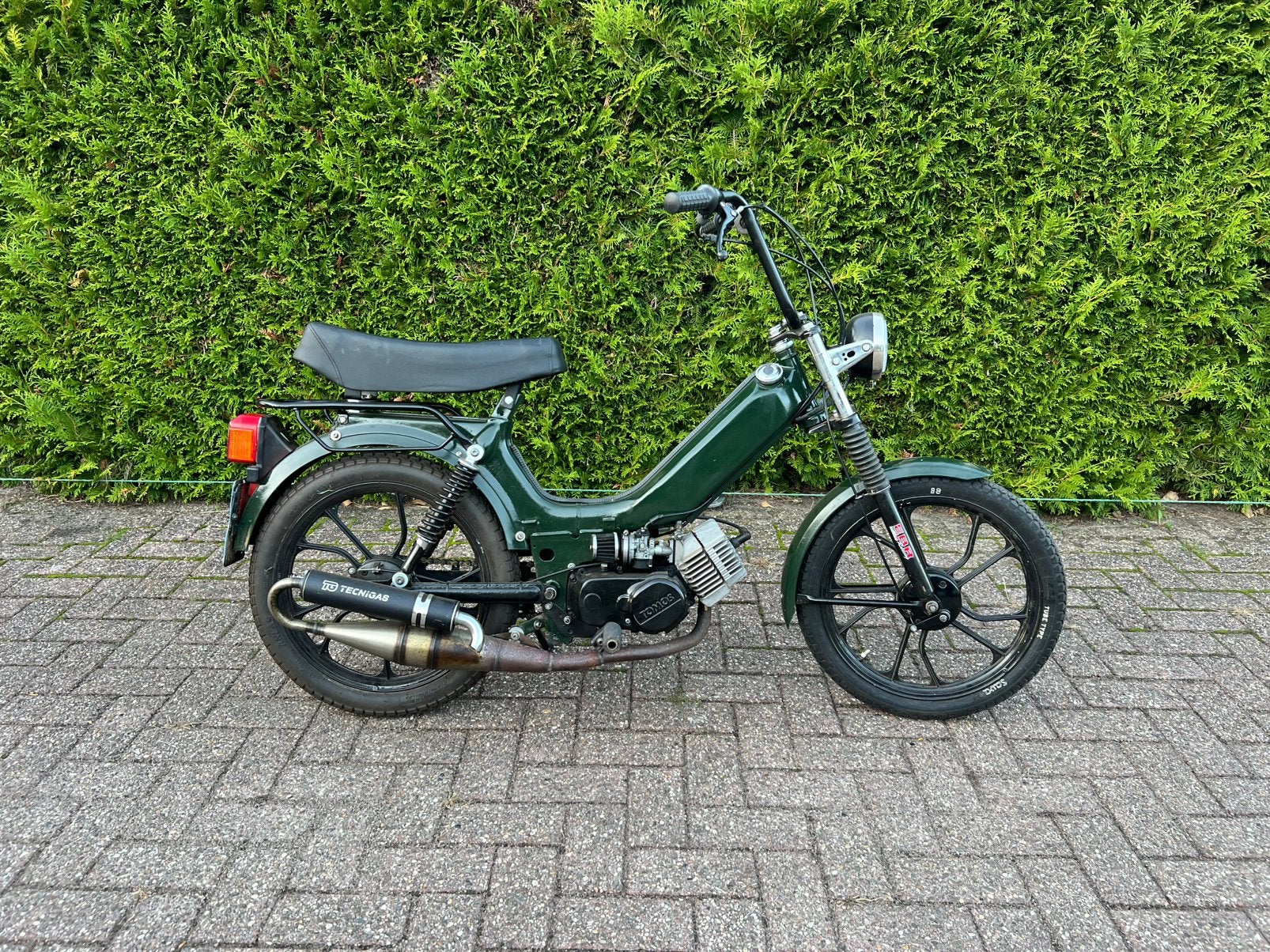 Nette Tomos A35 65cc op blauw kenteken, Fietsen en Brommers, Brommers | Tomos, Ophalen, 65 cc, Zo goed als nieuw, 2 versnellingen