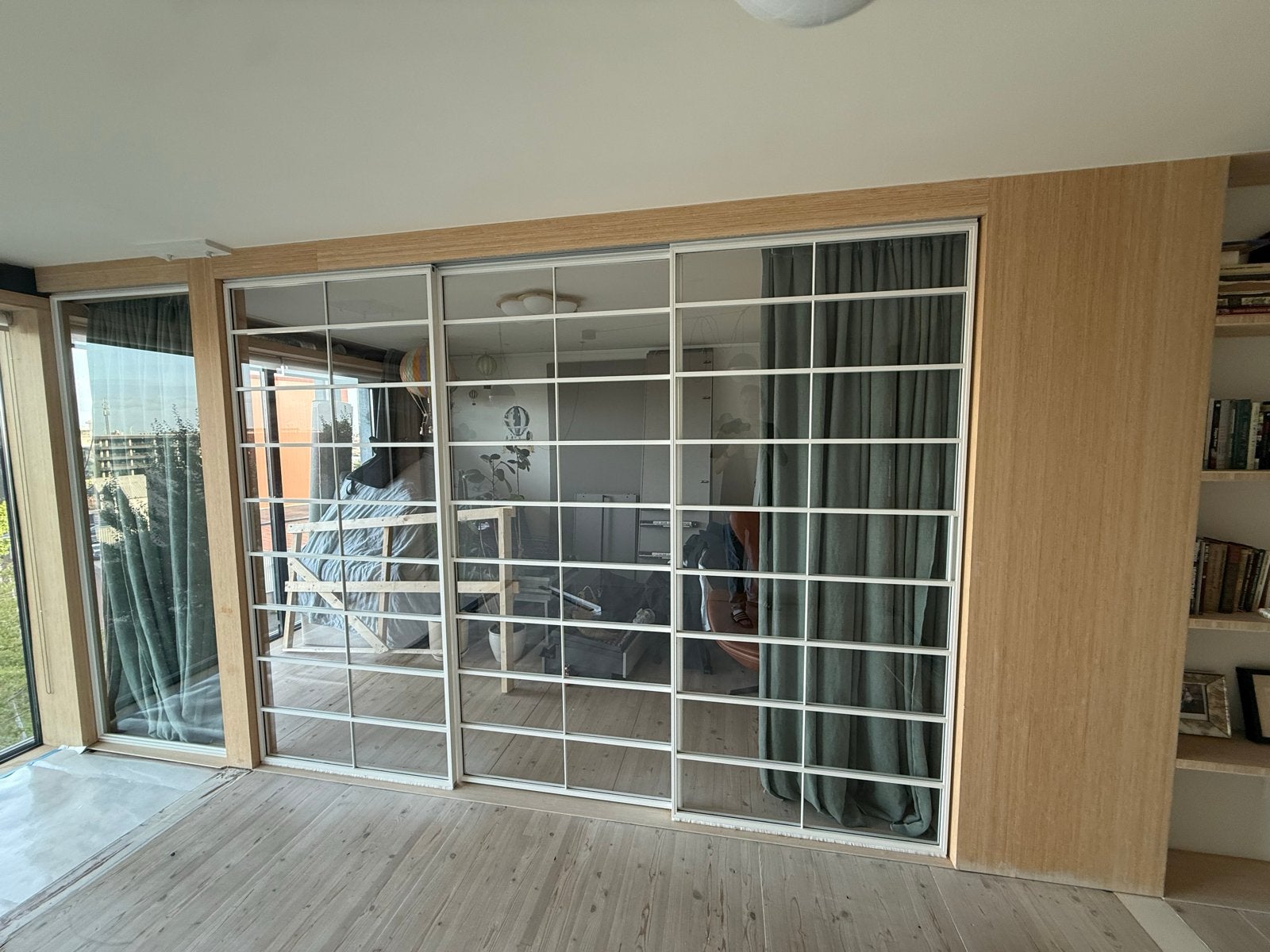 Rimadesio Soho Schuifdeuren / Schuifwand met Glas, Aluminium, Ophalen of Verzenden, Zo goed als nieuw, Inclusief glas