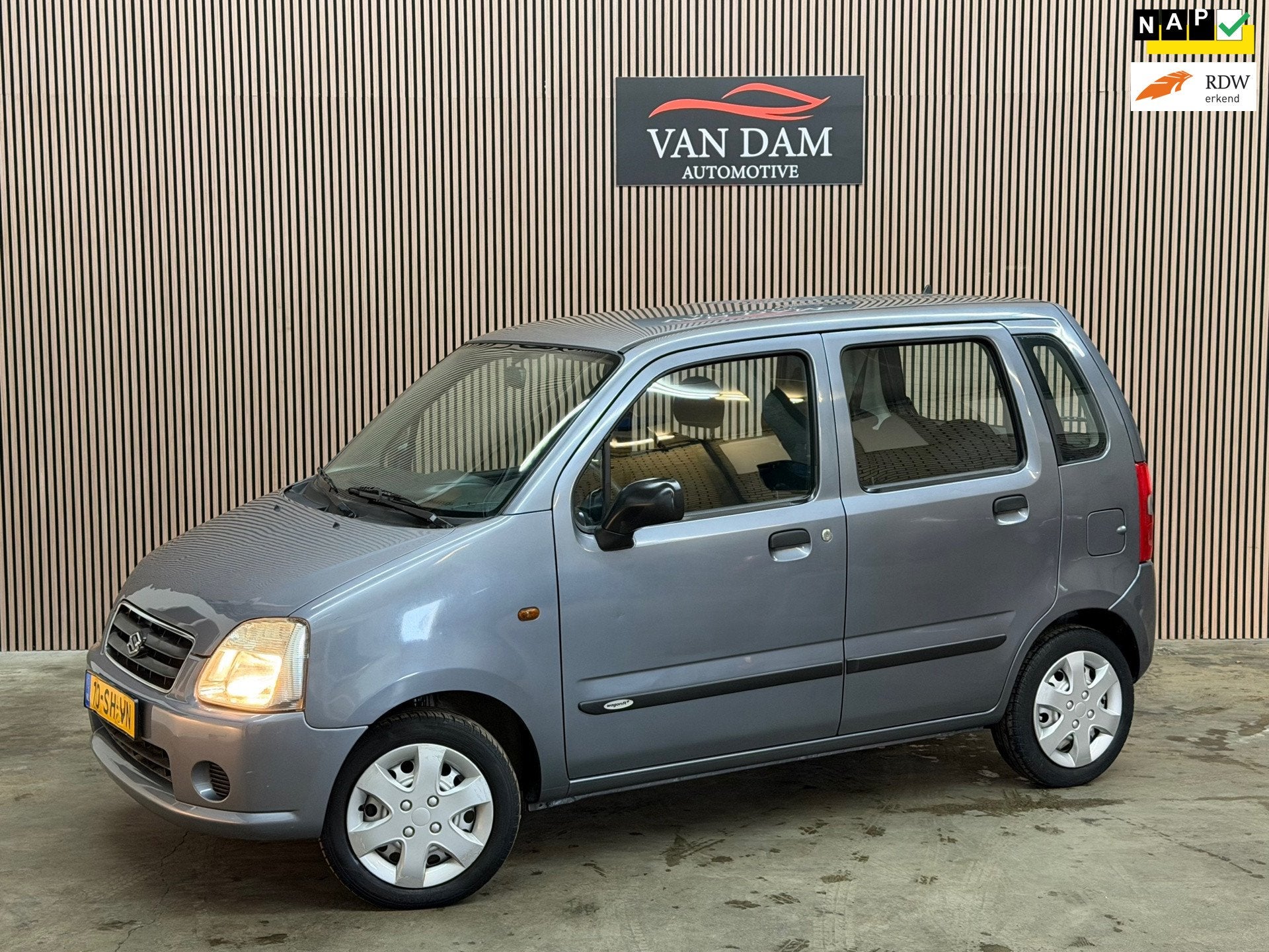 Suzuki Wagon R+ 1.0 Trend 2006 NAP LAGE KM ORG NL * UNIEK *, Auto's, Stof, Zwart, Origineel Nederlands, Bedrijf