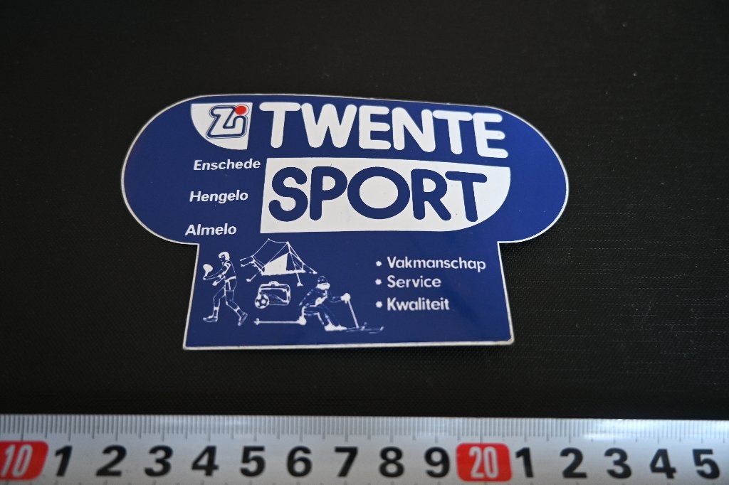 sticker TWENTE Sport Enschede Hengelo Almelo, Ophalen of Verzenden, Zo goed als nieuw
