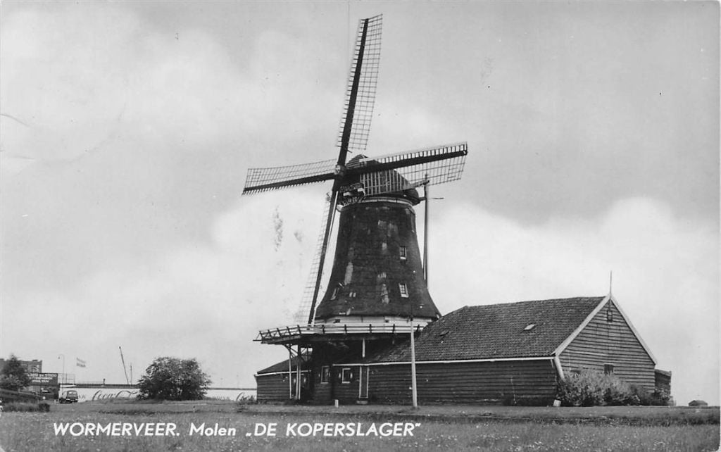 703-387-033 Wormerveer Molen De Koperslager, Verzenden, Voor 1920, Noord-Holland