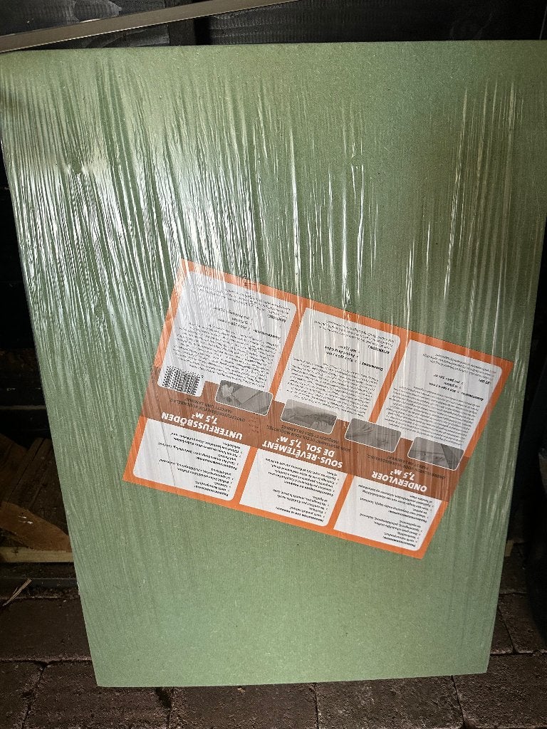 Ondervloer 9 vierkante meter, Ophalen, Overige typen, Nieuw, 5 tot 10 m²