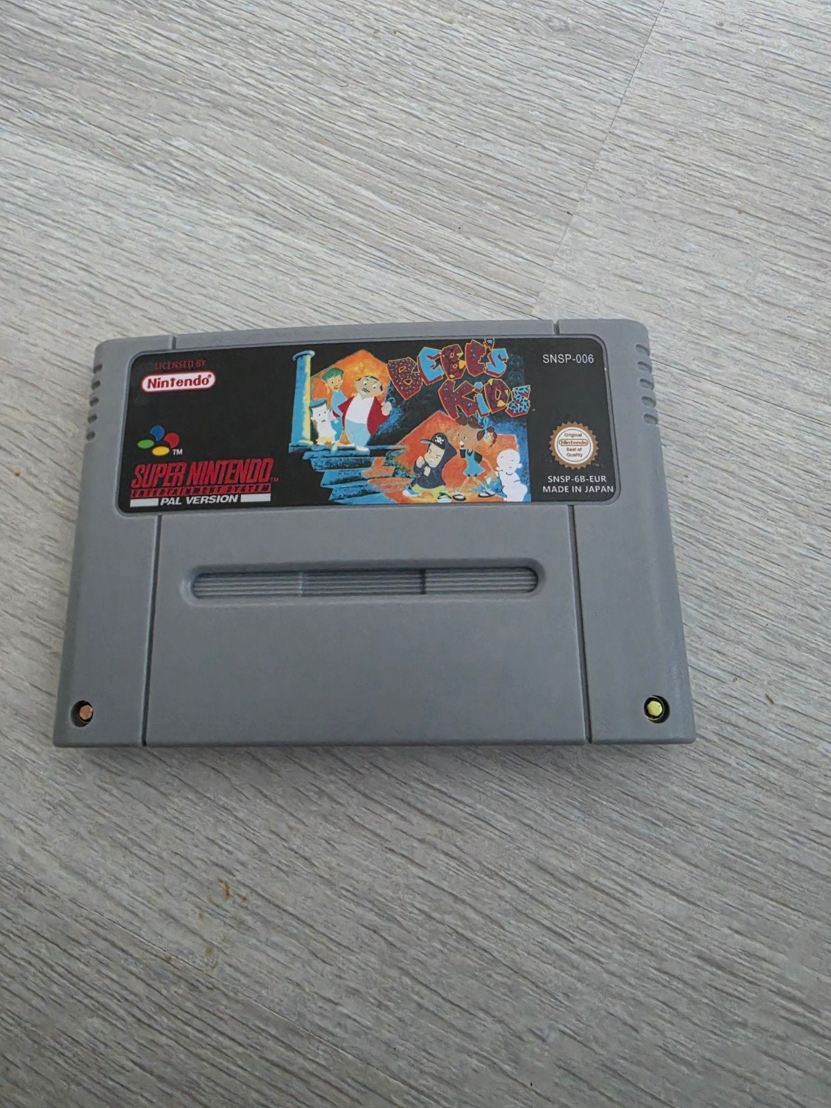 Bebe's Kids, snes, Super Nintendo, Spelcomputers en Games, Games | Nintendo Super NES, Ophalen, Gebruikt, 1 speler, Role Playing Game (Rpg)