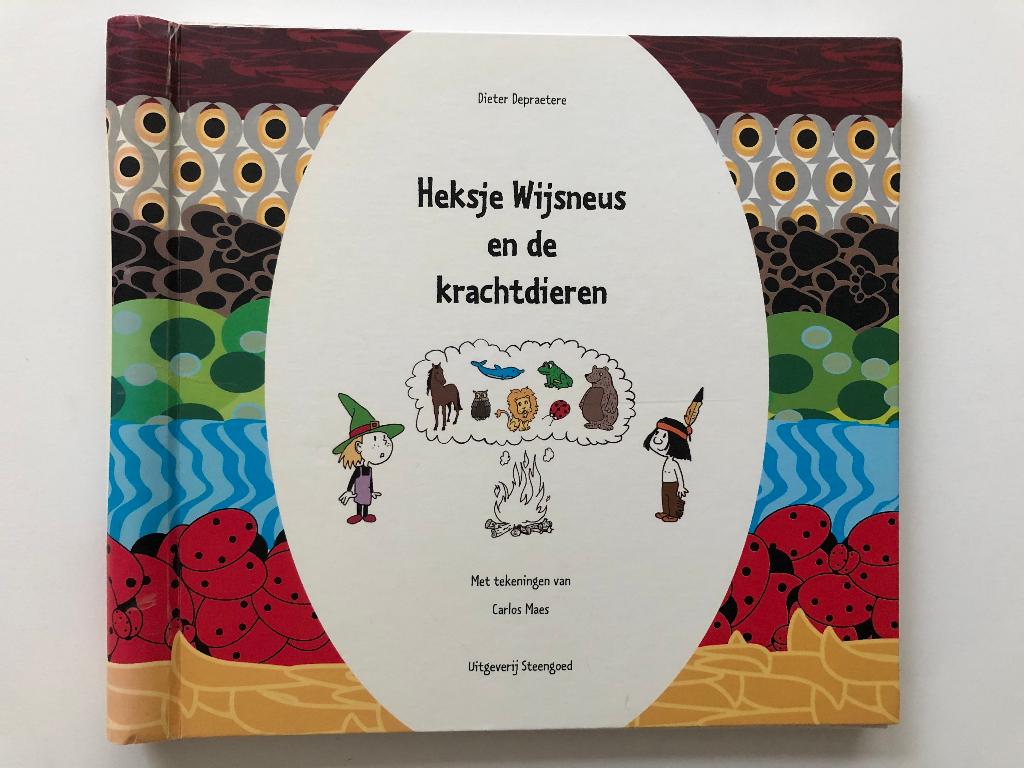 Heksje Wijsneus En De Krachtdieren + buideltje krachtdieren, Verzenden, Dieter Depraetere, Zo goed als nieuw, Spiritualiteit algemeen