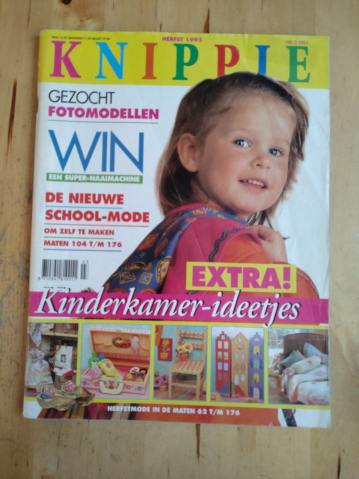Knippie herfst 1995 ongebruikt, Hobby en Vrije tijd, Ophalen of Verzenden, Nieuw, Kind, Knippie