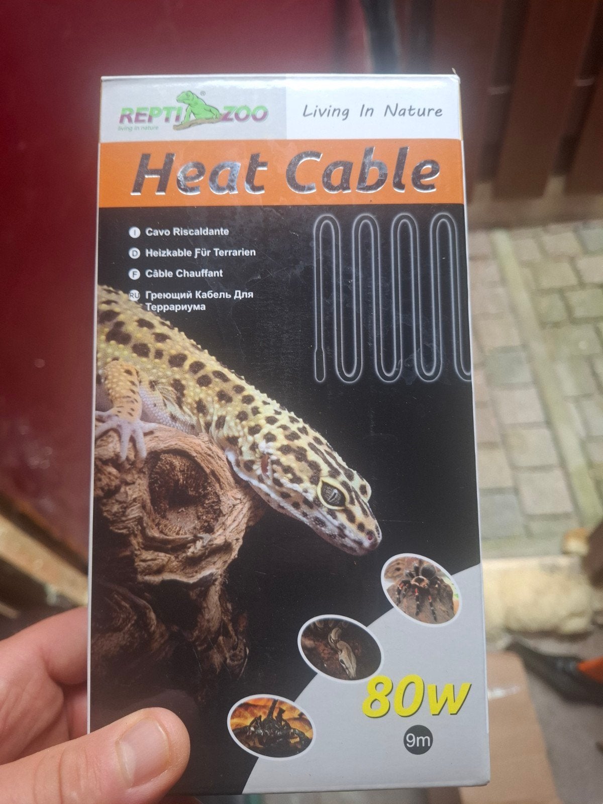 heat cable 80w 9m, Ophalen of Verzenden