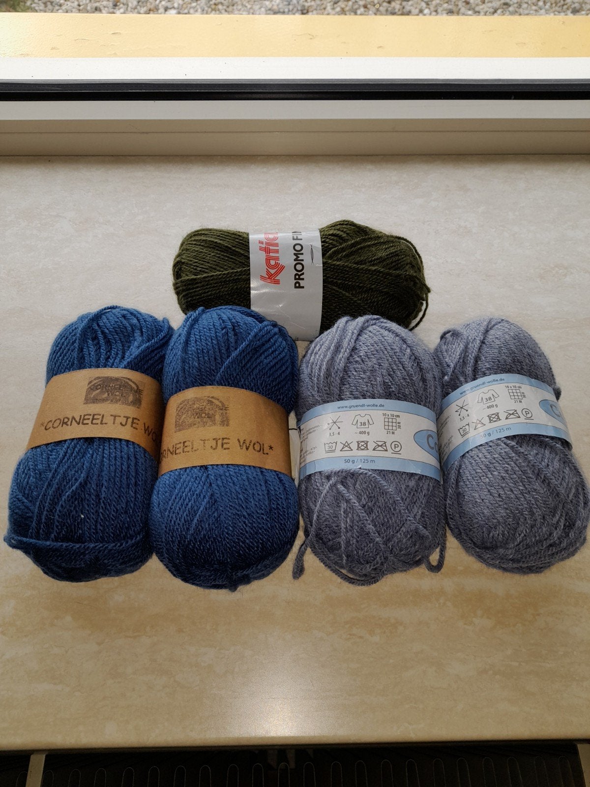 Diverse bollen wol en garen voor breien en haken, Ophalen, Gebruikt, Breien of Haken, Wol of Garen