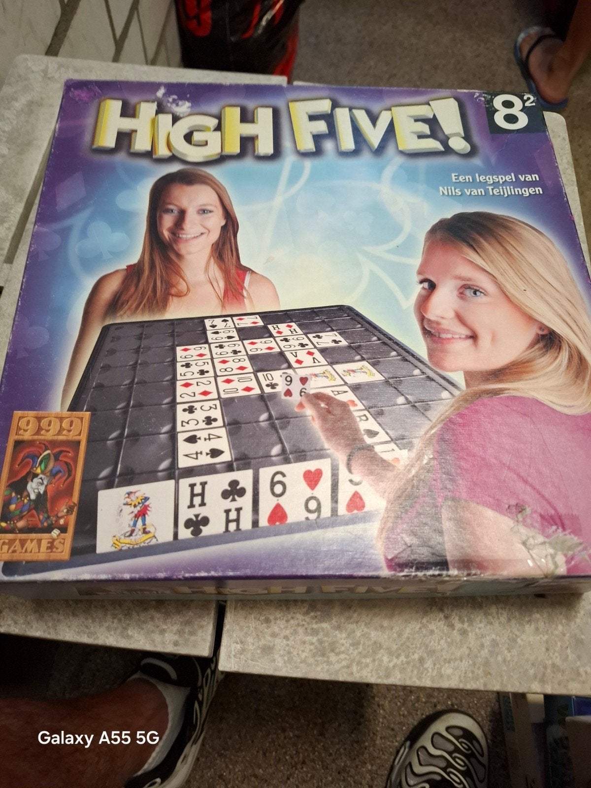 High Five! Bordspel - Kaartspel voor het hele gezin, Gebruikt, Info@999games.nl, Ophalen of Verzenden, Postbus 66230, 1320 AE Almere