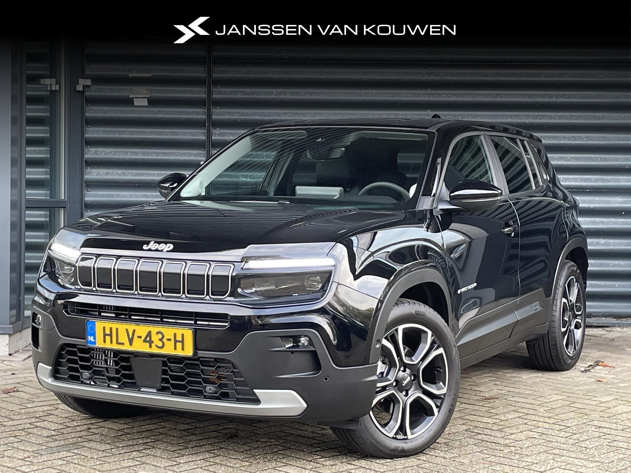 Jeep Avenger 1.2 e-Hybrid Summit Navigatie / Stoelverwarming, Auto's, Stof, 1199 cc, 620 kg, Zwart