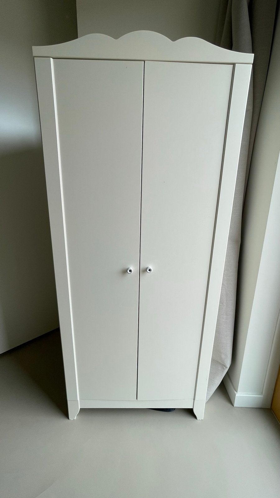 Ikea kledingkast met hangruimte en planken, Gebruikt, 150 tot 200 cm, 25 tot 50 cm, Overige houtsoorten