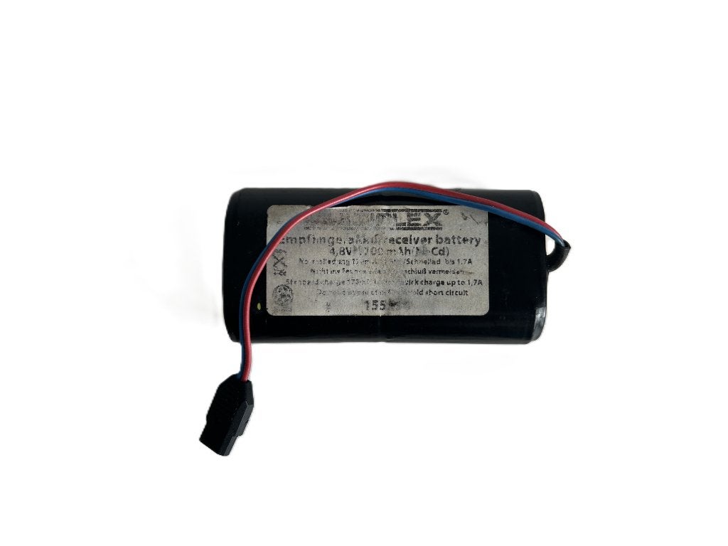 Multiplex 4,8V 1700mah accu, Ophalen of Verzenden, Gebruikt, Overige schalen, Onderdeel