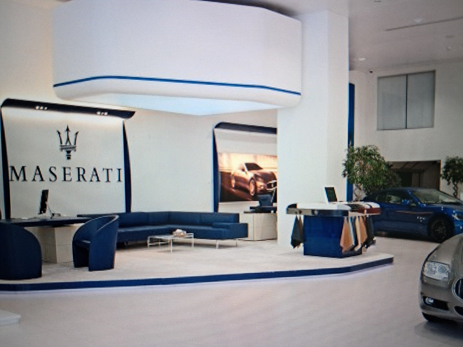 MASERATI order tafel, dealer tafel vol met sample materiaal, Ophalen, Eu, Gebruikt, Eu