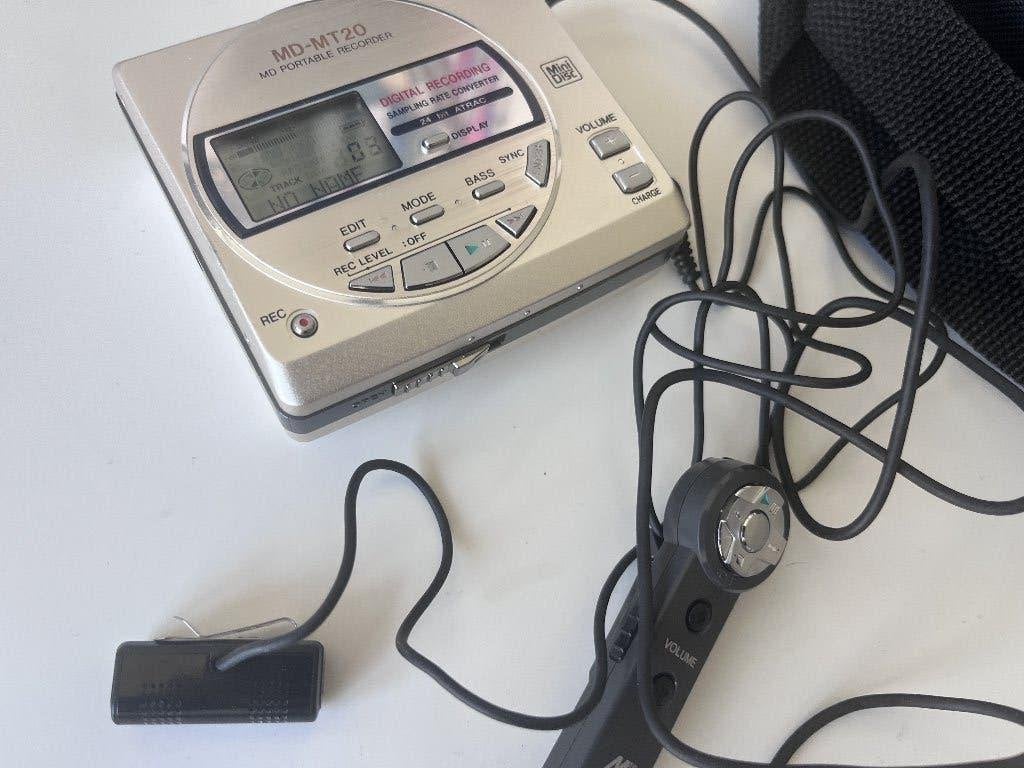 Sharp MD-MT20 werkend in goede staat, Ophalen of Verzenden, Walkman