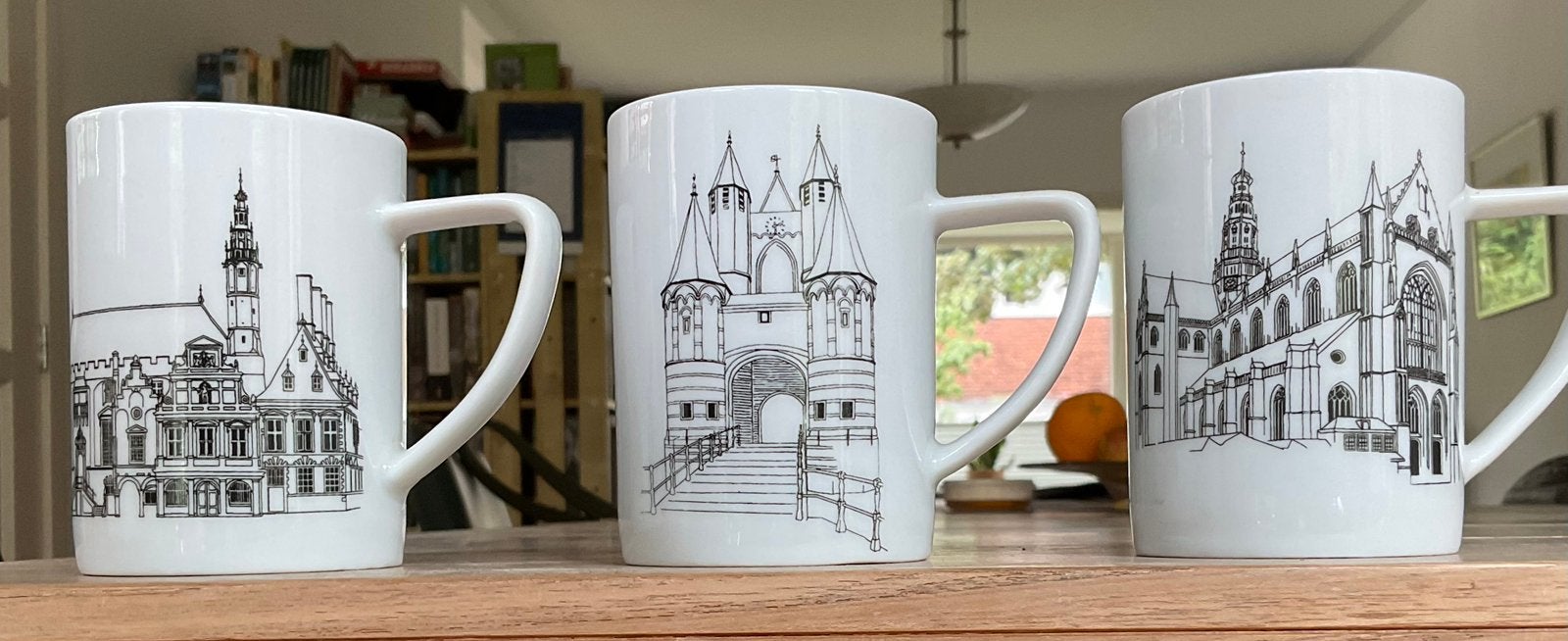 Koffie kopjes, Ophalen of Verzenden, Zo goed als nieuw, Porselein, Kop en/of schotel