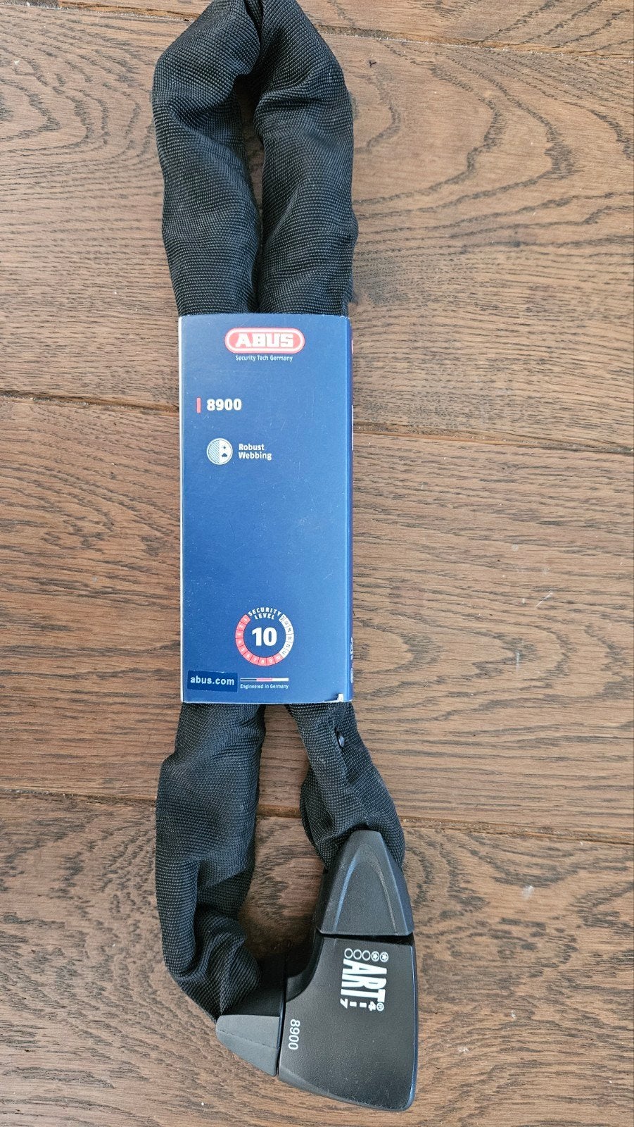 ABUS Kettingslot 8900/85 BK NL - Nieuw met ART 2 keurmerk, Ophalen of Verzenden, Nieuw, Kettingslot