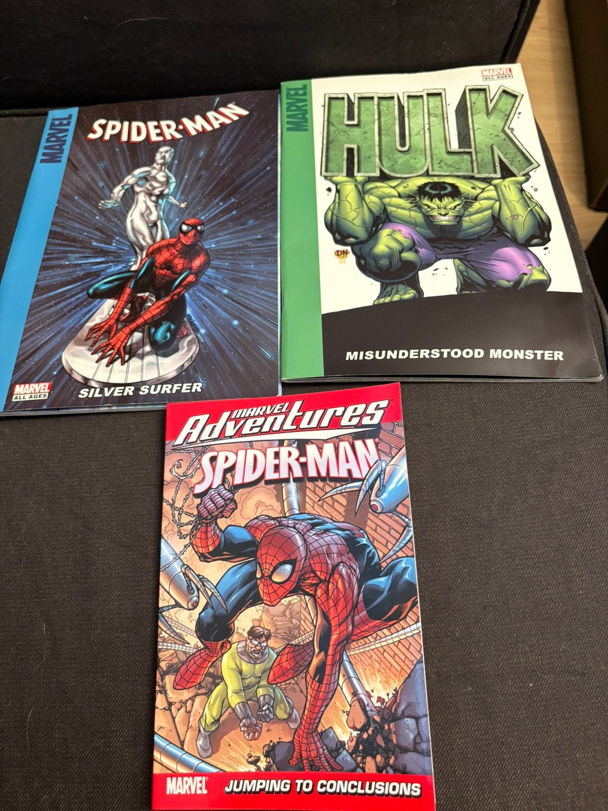 3 Comics (engels), van Spider-man en the Hulk., Meerdere comics, Ophalen of Verzenden, Zo goed als nieuw, Amerika