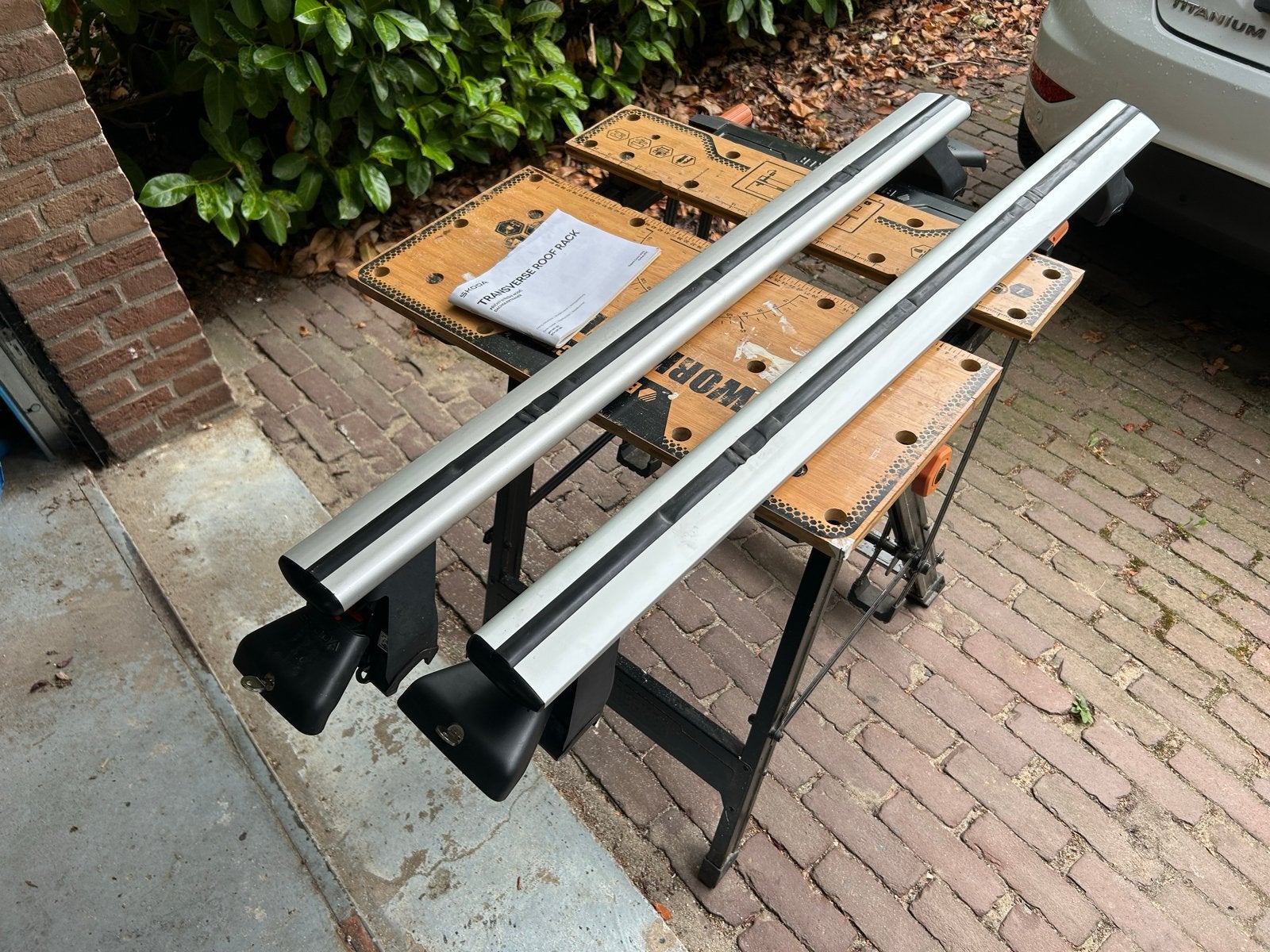 Originele Skoda Kodiaq dakdragers (vanaf 2024), Ophalen, Zo goed als nieuw