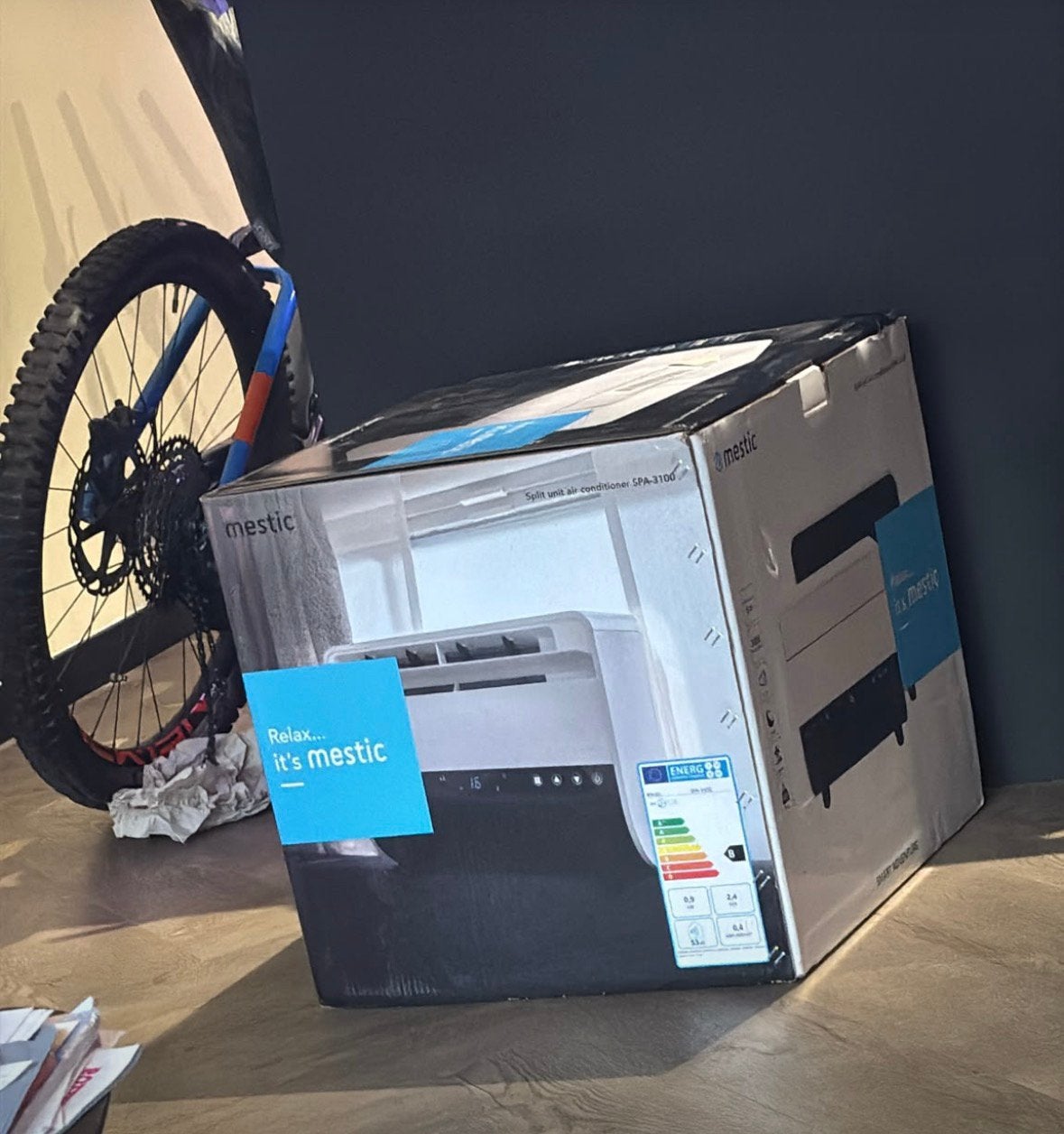 Mestic 3100 split airco, caravan/camper, Ophalen of Verzenden, Zo goed als nieuw