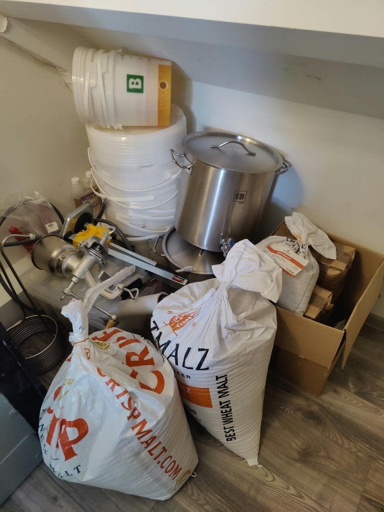 [SPOED] Complete Premium Bierbrouwset / Brouwpakket, Ophalen, Zo goed als nieuw, Flesje(s), Overige merken