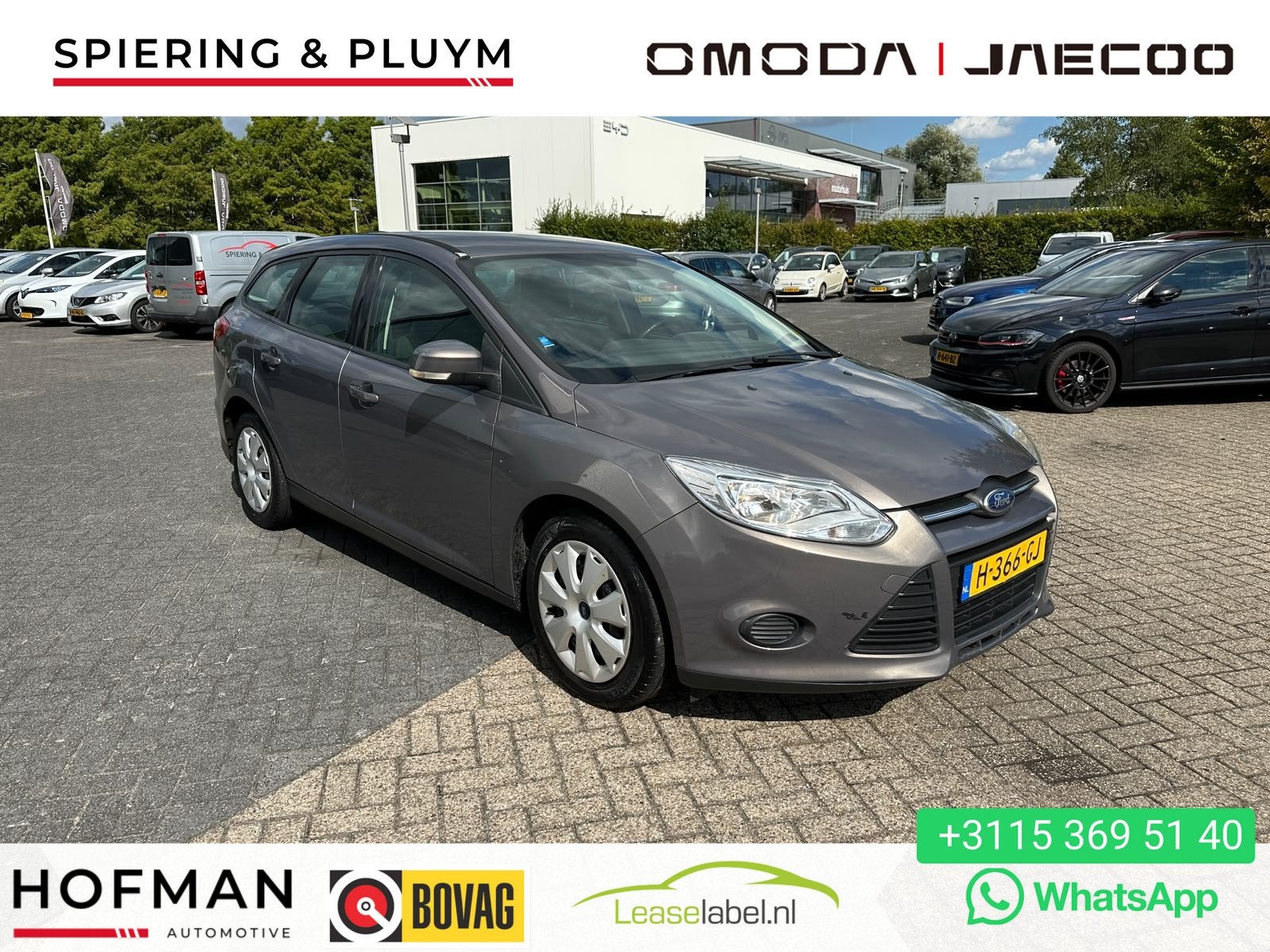 Ford FOCUS Wagon 1.0 EcoBoost Trend Volledige onderhoudshist, Euro 5, Gebruikt, Bruin, 1216 kg