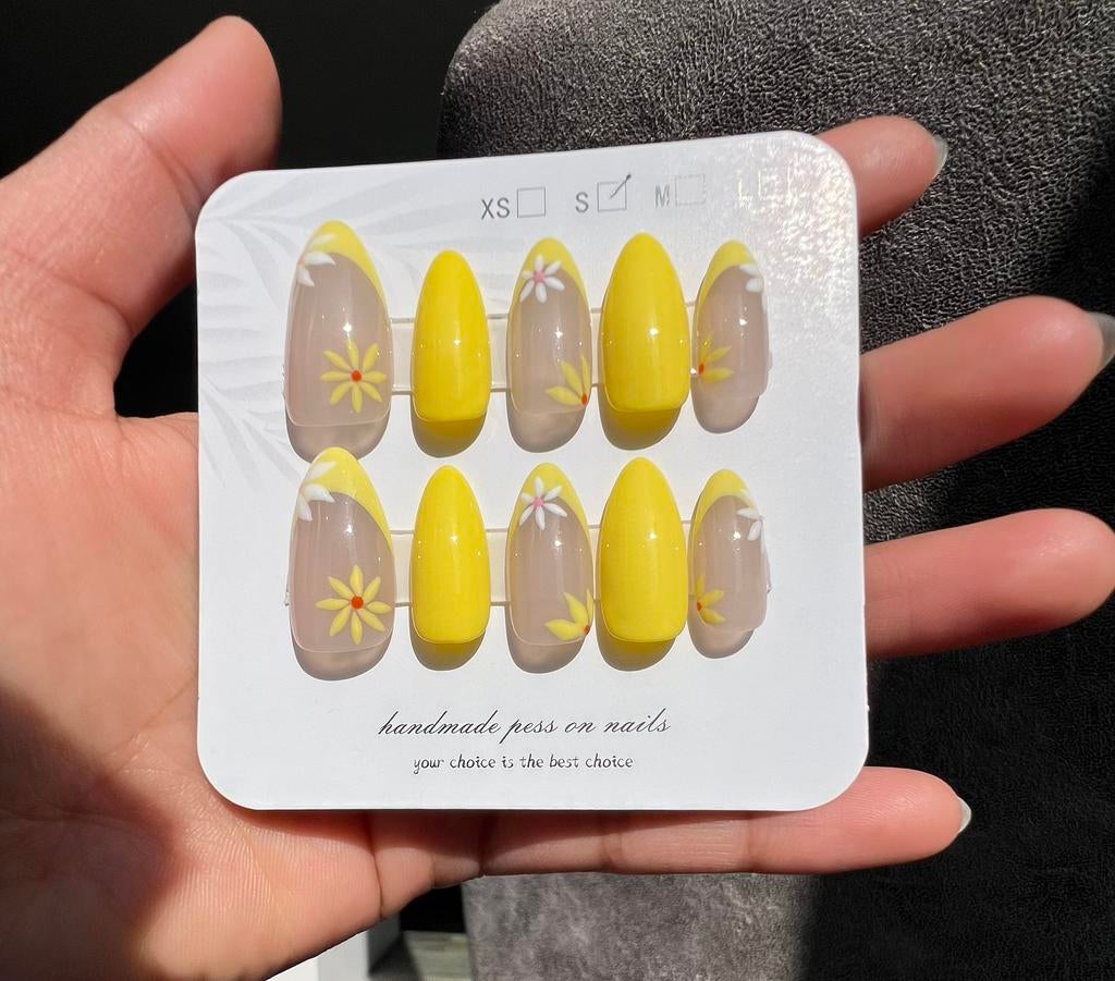 Handmade Press on nails, Ophalen of Verzenden, Nieuw