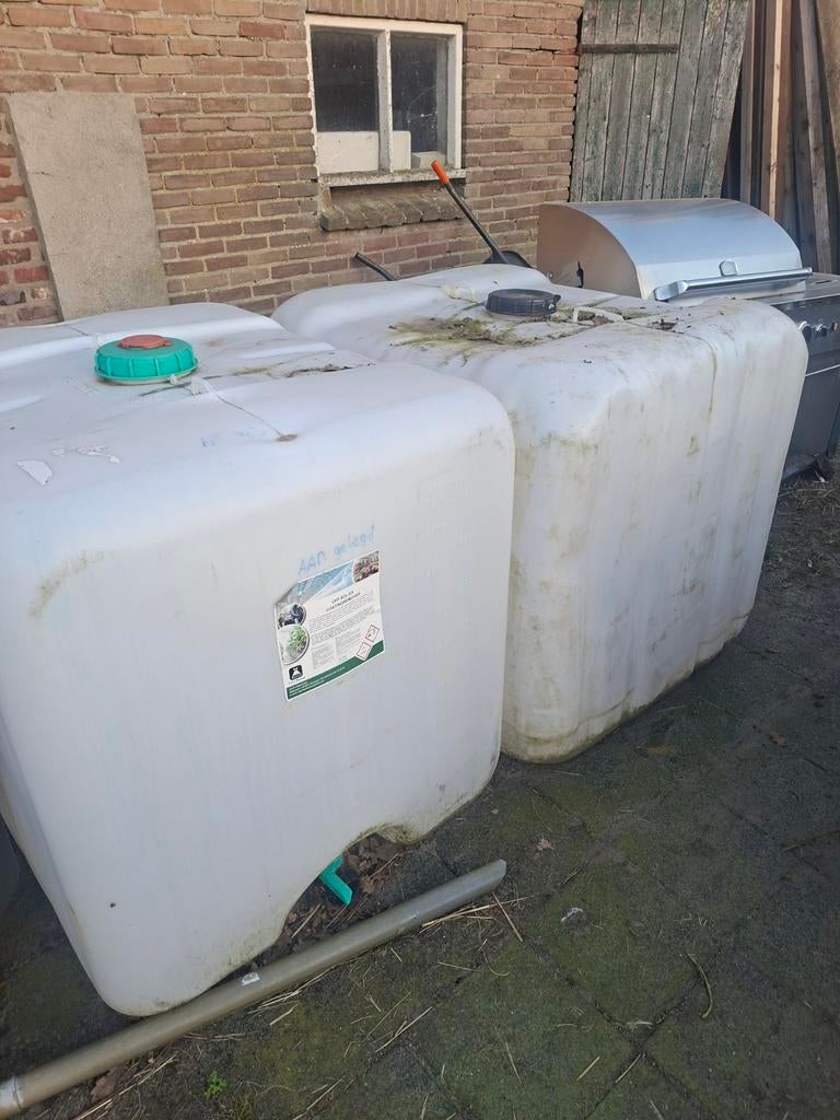 2x 1bc bak 1kub, 150 liter of meer, Ophalen of Verzenden